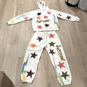 Supreme 2021 Gonz sweatshirt and sweatpants M/L